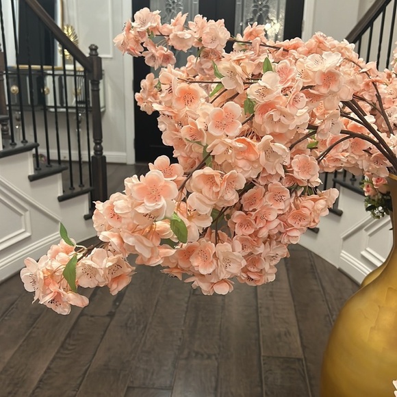 NWT EXTRA LONG CHERRY BLOSSOM STEM EXTRA FULL. Artificial Cherry Blossom - Picture 12 of 16